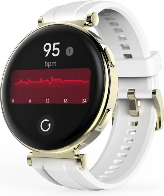 Hama Smartwatch 7000 - Goud - 33mm - AMOLED - Android/iOS