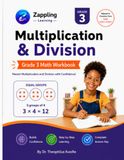 Zappling Math Grade 3 Workbook: Multiplication & Division