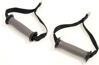Muscle Power Strap Handle Set - Black & Grey - 30 cm