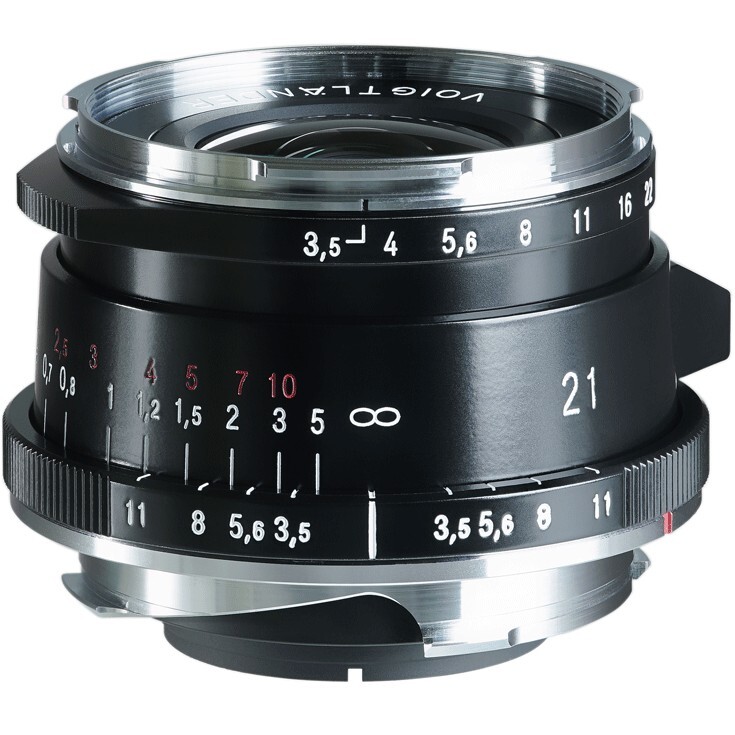 Voigtlander Voigtlander Color-Skopar 3.5/21 mm VM asferisch lens, Type II, zwart