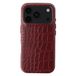 Selencia Croco Backcover met MagSafe voor de Apple iPhone 18 Pro Max / 17 Pro Max - Burgundy