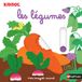 Les Nathan Mon imagier des légumes - Kididoc - Livre animé - Kartonboek - 10 pagina's - Met illustraties in kleur