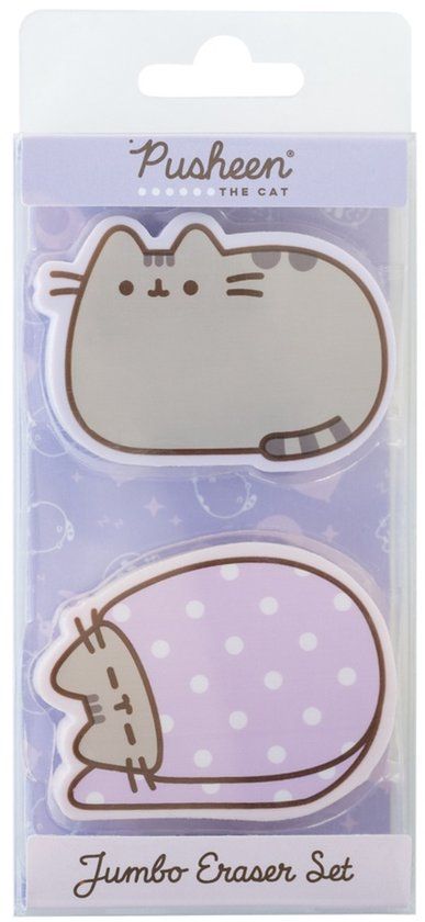 Grupo Erik Pusheen - Moments Jumbo Eraser Set Gum - Multicolours