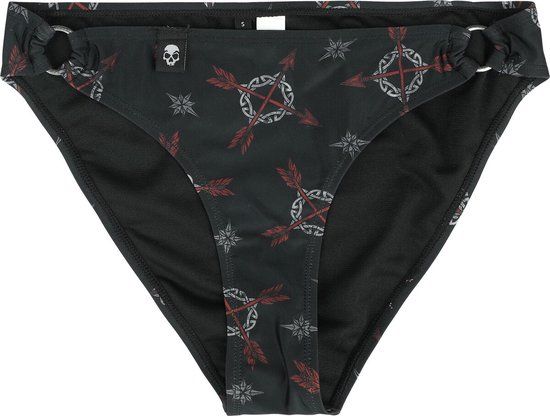 Black Premium by EMP Zwart bikinibroekje met Keltisch motief - Dames - XXL