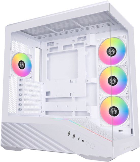 Lian Li Vector V100 Midi Tower Zwart, Transparant