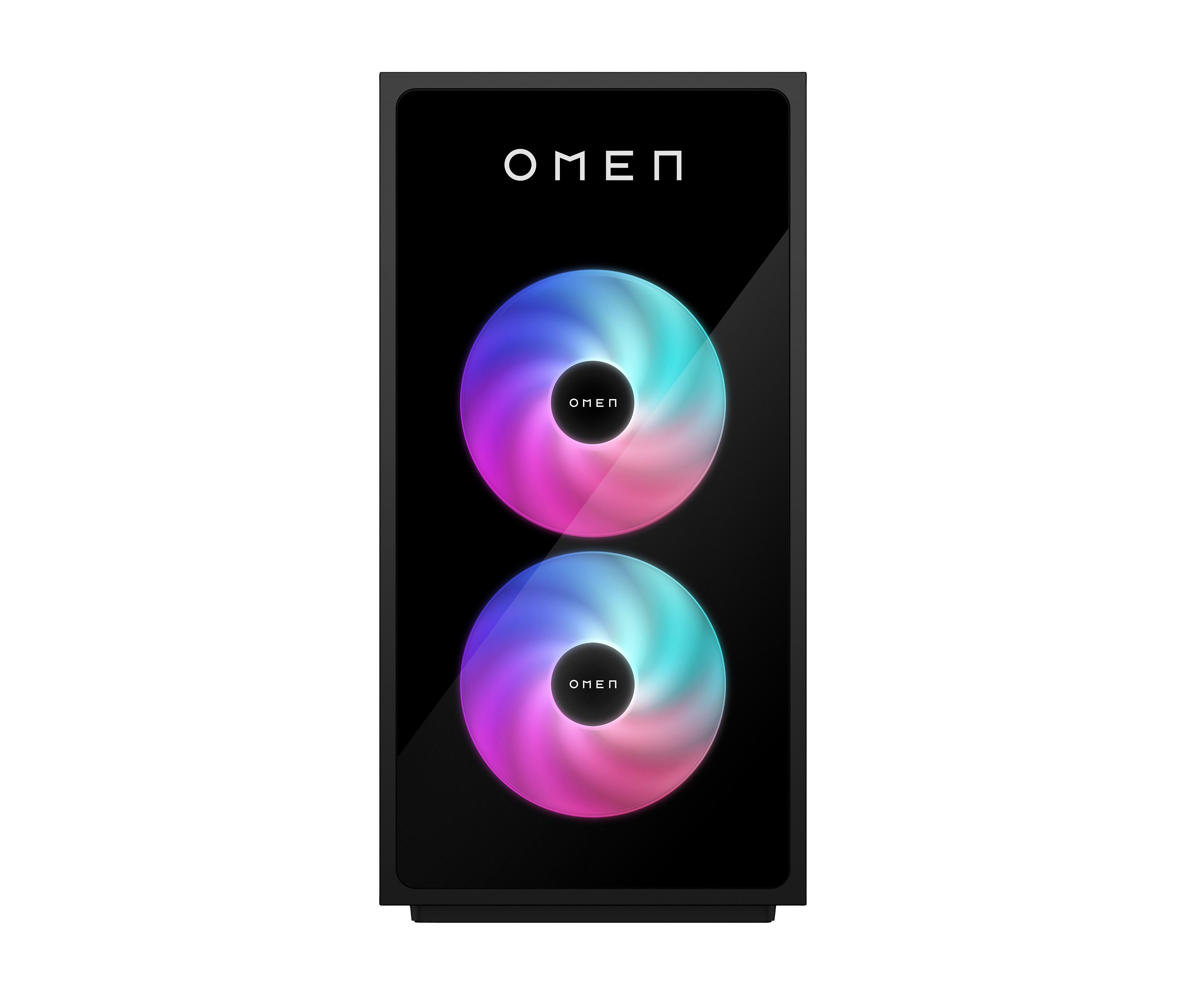 HP OMEN 35L Gaming Desktop GT16-1871nd AMD Ryzen™ 7 9800X3D 32 GB DDR5-SDRAM 1 TB SSD NVIDIA GeForce RTX 5070 Windows 11 Home Tower PC Zwart