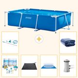 Intex Rechthoekig Frame Zwembad - 300 x 200 x 75 cm - Blauw