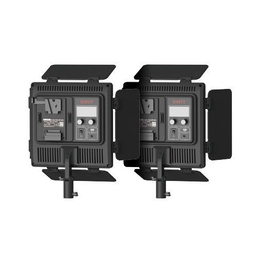 Swit CL-40D 40W Ultra Portable Bi-color Panel 2-Light Kit