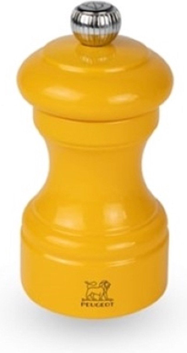 PEUGEOT Bistro zoutmolen 10cm saffraangeel - Hout - 4006950042059