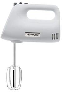 Kenwood QuickMix HMP30.A0WH Handmixer - handmixer met 5 snelheden en turbo-functie, incl. roestvrijstalen kneedhaak en -garde voor bakken en koken, 450 watt, wit