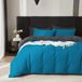 Ibenzoa® Ensemble de literie réversible en coton pour lit double