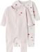 NAME IT NBFNIGHTSUIT 2P ZIP FF CAR. HEART NOOS Pyjamas pour bébé