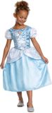 Disguise DISNEY Prinses - CINDERELLA, Assepoester jurk Classic, Maat M (7-8 jaar), Meisjes