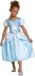 Disguise DISNEY Prinses - CINDERELLA, Assepoester jurk Classic, Maat M (7-8 jaar), Meisjes
