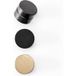 Viefe Möbelknopf POINT aus Aluminium, Ø 40 mm, dunkel gebürstetes Messing