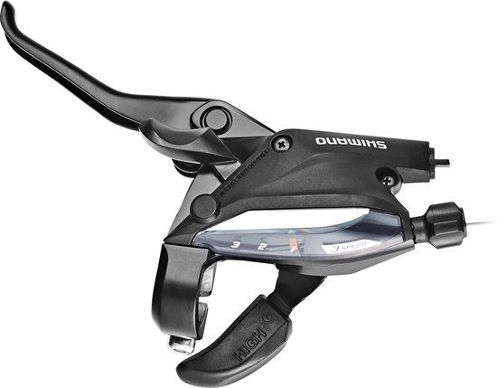 Shimano ST EF 505 Schakelhendel 3 versnellingen zwart