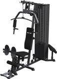 Gorilla Sports Krachtstation - met 76,5 kg Stapelgewichten - Homegym - Full-Body Training