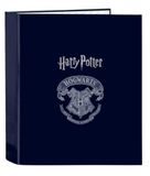 Harry Potter Captain Ringband met 4 ringen, ideaal voor kinderen van verschillende leeftijden, comfortabel en veelzijdig, kwaliteit en duurzaamheid, 27 x 6 x 33 cm, Donkerblauw, M, Casual