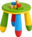 Relaxdays Kinderkrukje - 26 cm - Groen/Geel/Blauw