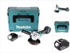 Makita DGA 511 G1J meuleuse d'angle sans balai 18V 125mm + 1x batterie rechargeable 6.0Ah + Makpac - sans chargeur