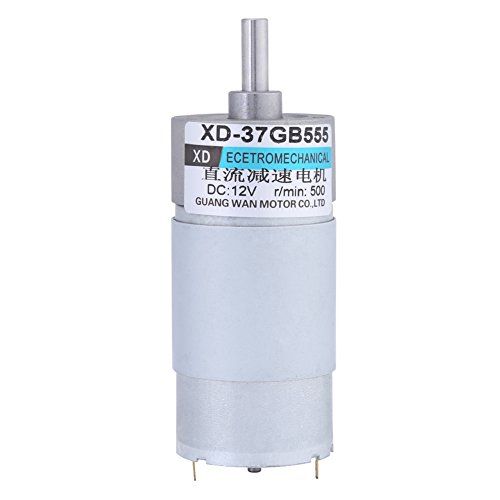 Hilitand DC12V 15W 500 RPM 37GB555 Mini-motoraandrijving Koperen elevatie Riduzione della velocità elettrica Motoriduttore DC
