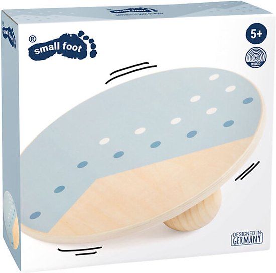 Small Foot - Houten Balansbord Blauw - 12243