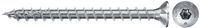 Fischer 670075 Power-Fast II Houtschroef 3.5 x 25 mm TX20 Verzonken Kop Blauw Verzinkt 200 stuks
