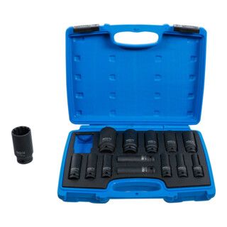 BGS Power Gear Lock Socket Set 1/2" 10-32mm 14-Piece