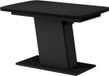 Vicco Eettafel Fenaro, Zwart, 120-160 x 80 cm uitschuifbaar