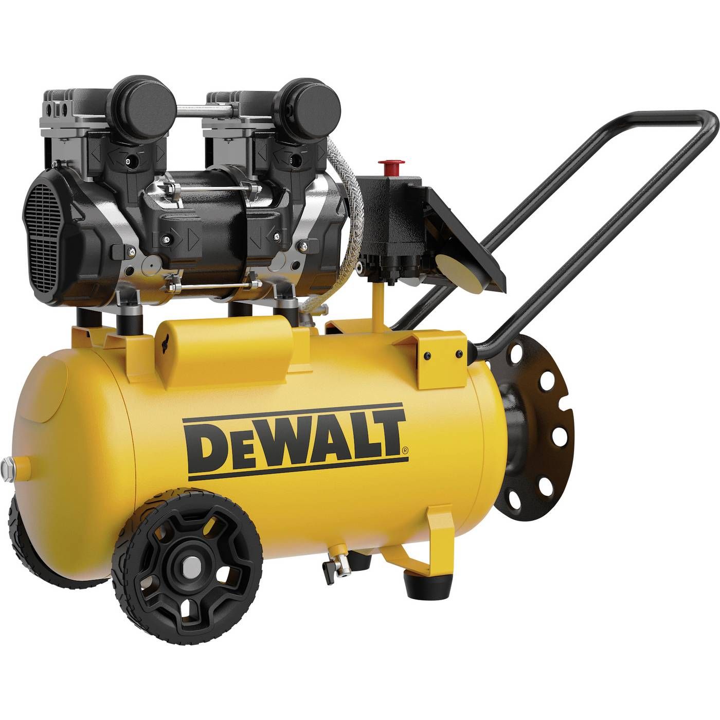 DeWalt DXCMS2524HE Compressor S2524HE | 10 bar | 2,5 pk/1,8 kW | 208 l/min | 24 l