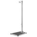 Maison Exclusive - Douche extérieure avec plaque de sol grise, 220 cm, acier inoxydable