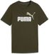 Puma Essentials 2 Graphics Nº1 Logo T-shirt à manches courtes vert 7-8 ans garçon
