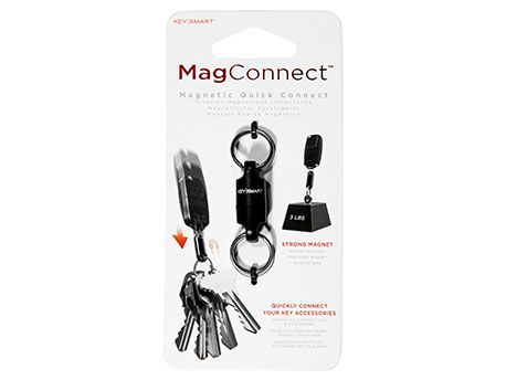 KeySmart KS 814-BLK - Zwart - Sleutelhanger - Kunststof