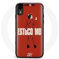 Maniacase Etui voor iPhone XR La Casa de Papel Estocolmo logo