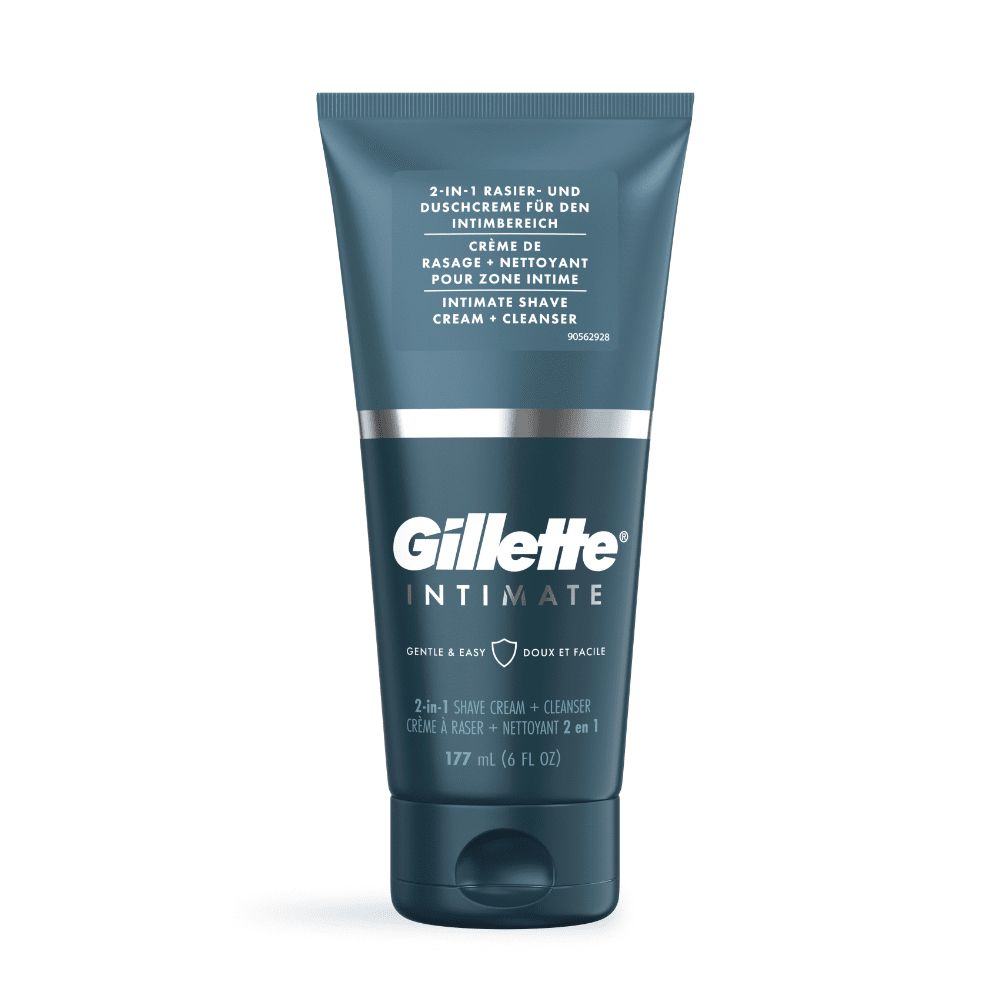Gillette Intimate Scheercrème & Reiniger - 150ml - Voor Intieme Zone - Mannen