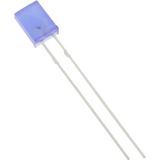 HuiYuan 2534B2D-KHC-C LED Bleu Rectangulaire 2 x 5 mm 500 mcd 120 ° 20 mA