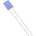HuiYuan 2534B2D-KHC-C LED Bleu Rectangulaire 2 x 5 mm 500 mcd 120 ° 20 mA