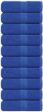 vidaXL Washandjes FROGN 10 stuks 30x30 cm 360 g/m² Blauw