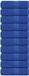 vidaXL Washandjes FROGN 10 stuks 30x30 cm 360 g/m² Blauw
