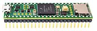Teensy Teensy 4.1 met gesoldeerde pinnen