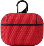 By Qubix AirPods Pro / AirPods Pro 2 hoesje - Hardcase - Business series - Rouge