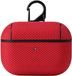 By Qubix AirPods Pro / AirPods Pro 2 hoesje - Hardcase - Business series - Rouge