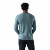 Smartwool Wander Valley Active T-shirt Manches Longues Bleu XL Homme