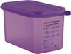 Araven Airtight Food Container GN 1/4 Purple 4.3L 26