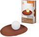 Ledvance Decor Clay Nest Tafellamp van klei, 1-lichts, nestvormige lampenkap in bruin, G9-fitting voor moderne binnenverlichting, zonder lichtbron