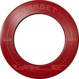 Target Darts Vale Dartbord Surround - Beschermring voor Competitie Dartborden - Polyurethaan Schuim - Eenvoudige Klikbevestiging - Muurbescherming tegen Verdwaalde Pijlen - Rood
