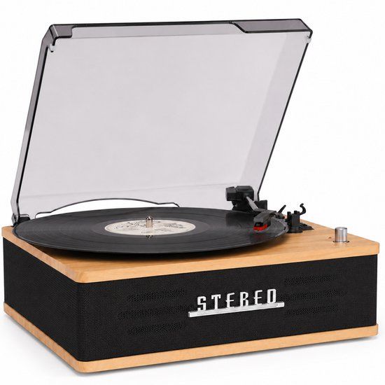 Denver VPB262LW Retro Platenspeler met Ingebouwde Speakers en Bluetooth