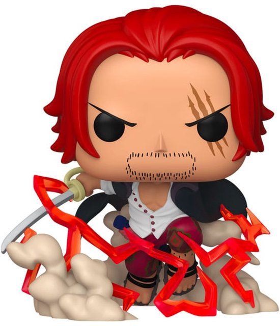 Funko One Piece Shanks (Pop! Plus) vinylfiguur 2166 Unisex Funko Pop! - Neutraal - Standard