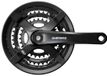 Shimano Fc-ty501 Crankstel Zilver 175 mm / 46/30t