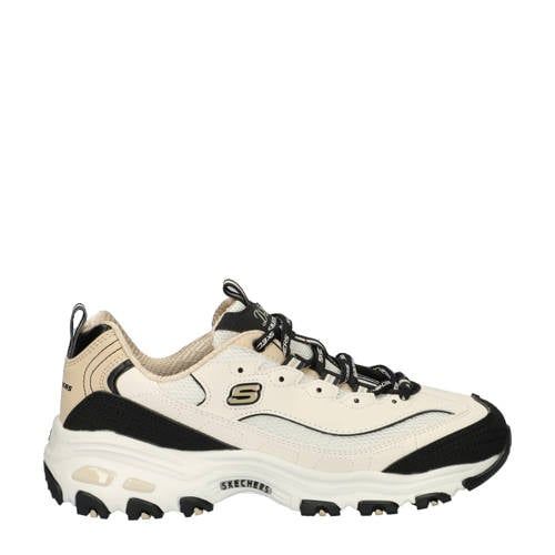 Skechers D'Lites chunky sneakers ecru/zwart